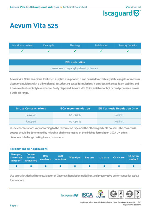 Technical Data Sheet